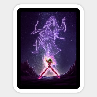 Vibrant Andromeda Sticker